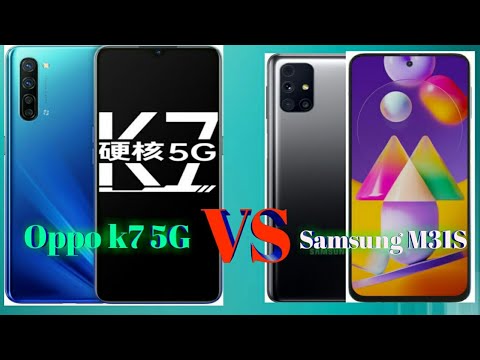 Samsung Galaxy M31s Vs Oppo K7 5G Image